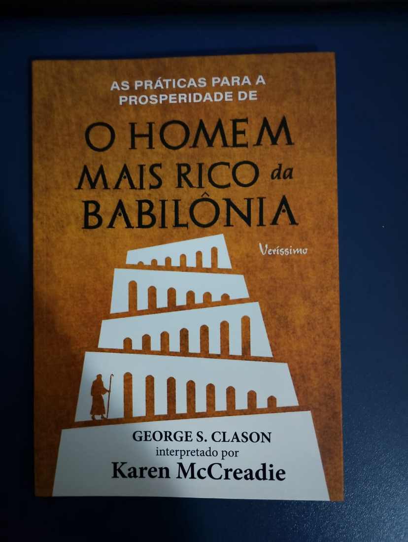 Livro O homem mais rico da babilônia.