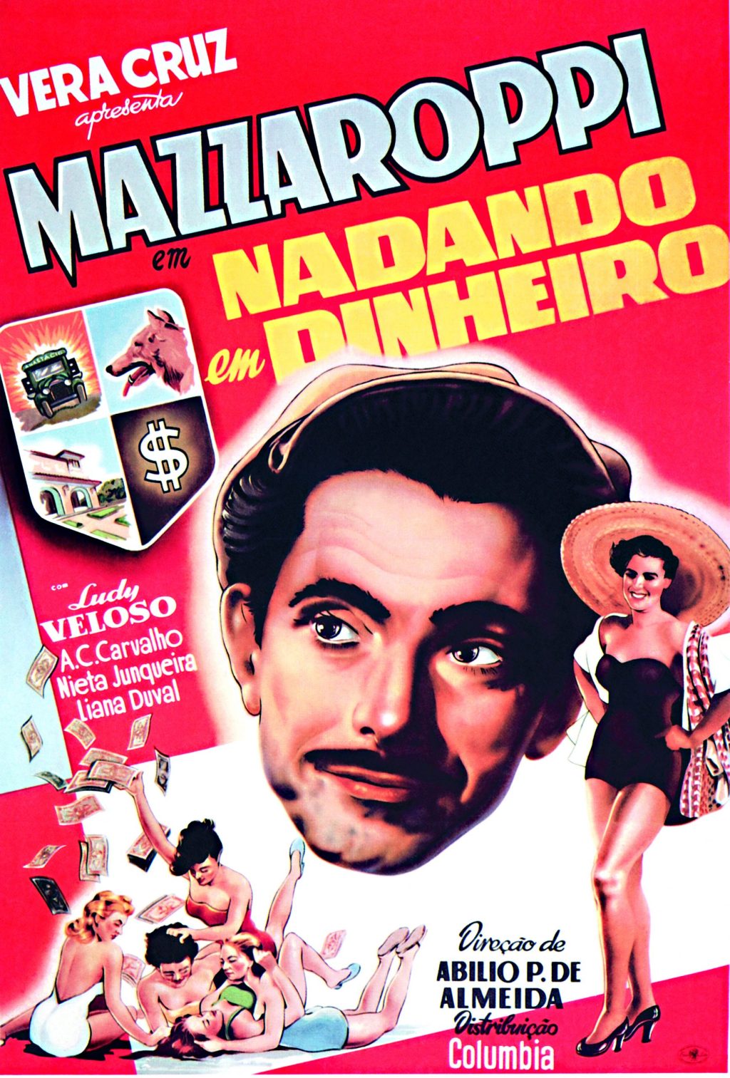 Filme – Nadando em dinheiro – completo Amácio&nbsp;Mazzaropi